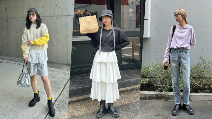 秋日穿搭就以靴子取勝！選搭「黑色短靴」打造截然不同的日系Look