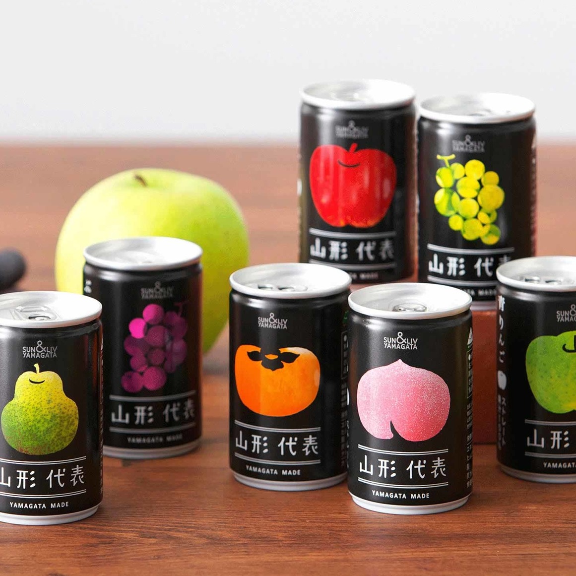 東北看到必買的伴手禮「山形代表」,最純粹的果汁,零添加的天然美味!