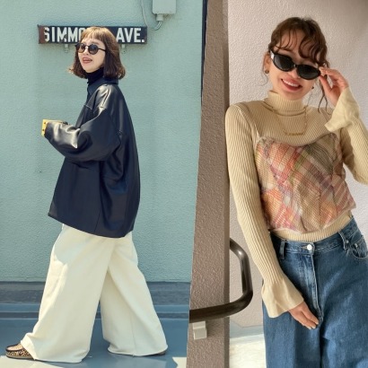 春季忽冷忽熱陷入穿搭煩惱嗎？以「高領上衣」疊搭出2026日系注目層次