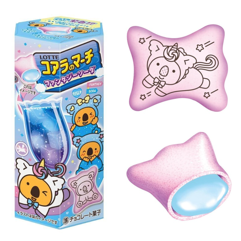 樂天小熊餅乾新口味「Fantasy Soda 」夢幻紫×藍色內餡7月登場！