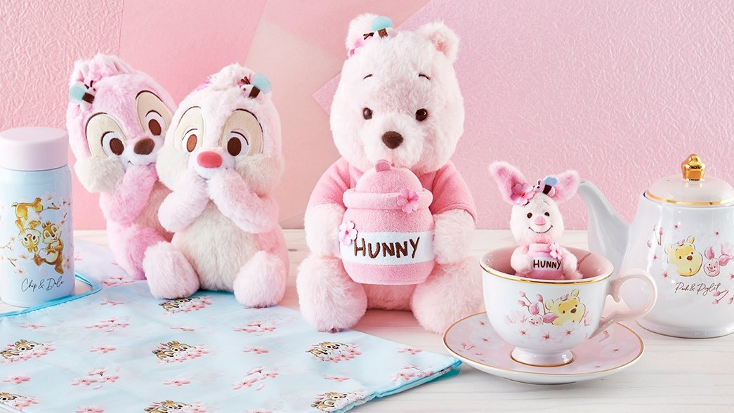 迪士尼春季櫻花商品新發售！2022的春天就讓小熊維尼與奇奇蒂蒂陪伴你賞花