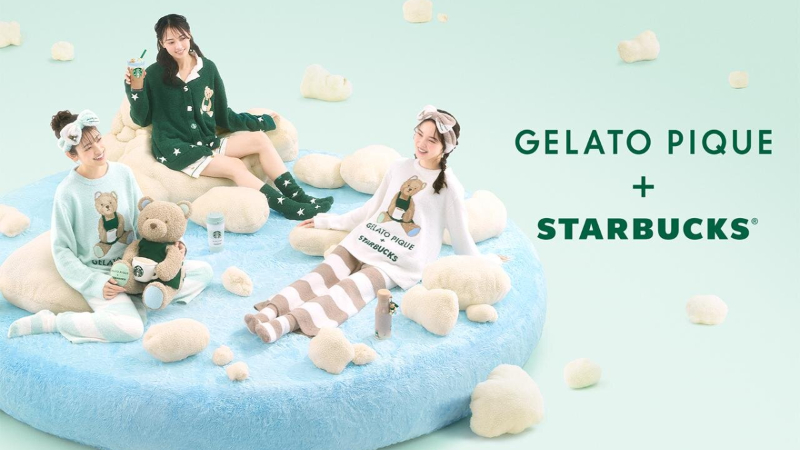 gelato pique x 日本星巴克聯名新品!可愛小熊與粉嫩色系擄獲少女心