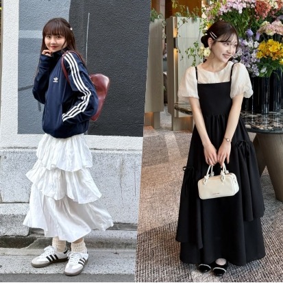 換季造型不燒腦推薦！以「蛋糕長裙」點亮日系女子知性大人感