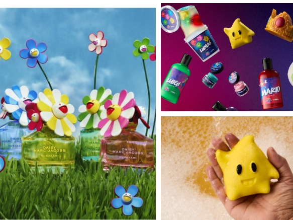 可愛到失控！LUSH瑪利歐系列、Marc Jacobs村上隆聯名一次看，從洗澡到香水全收！