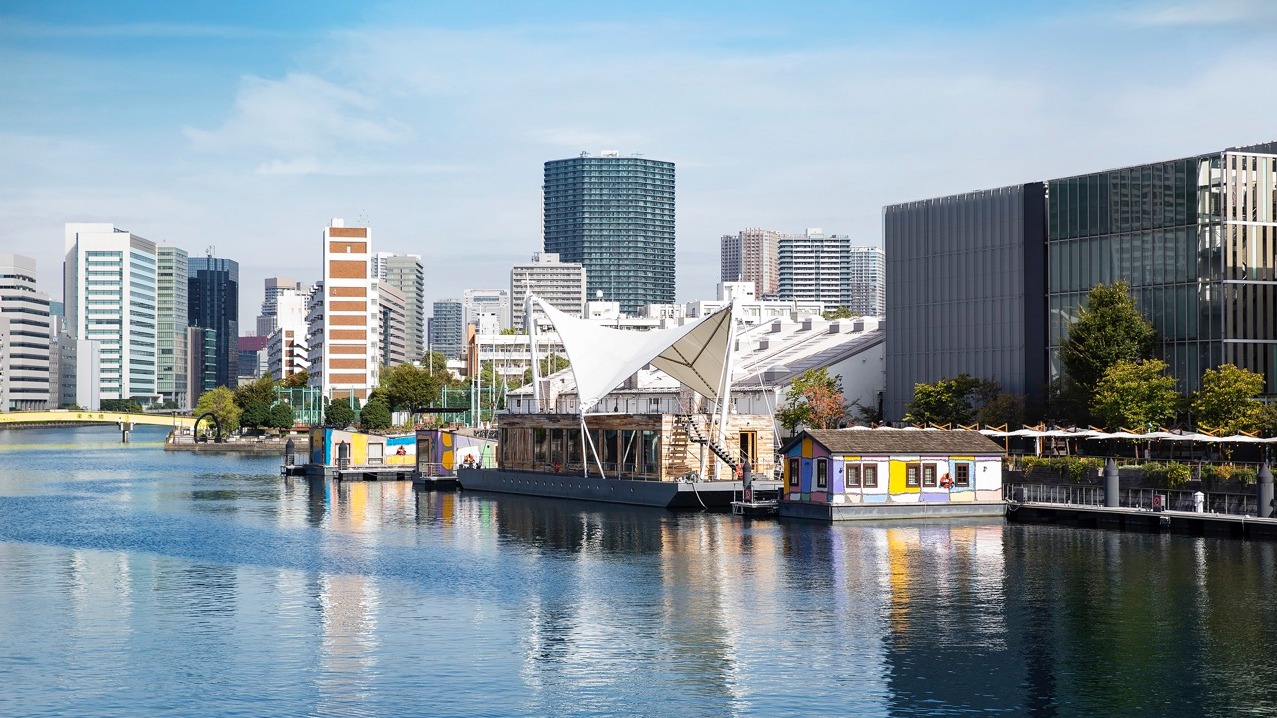 東京灣大型浮島「天王洲Isle」半日遊散策 感受獨特海洋藝文風