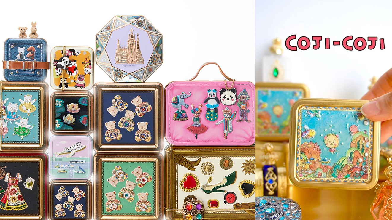 最想讓人收藏的鐵盒伴手禮品牌Aoyama decarbo，聯名《COJI-COJI可吉可吉》鐵盒再度登場