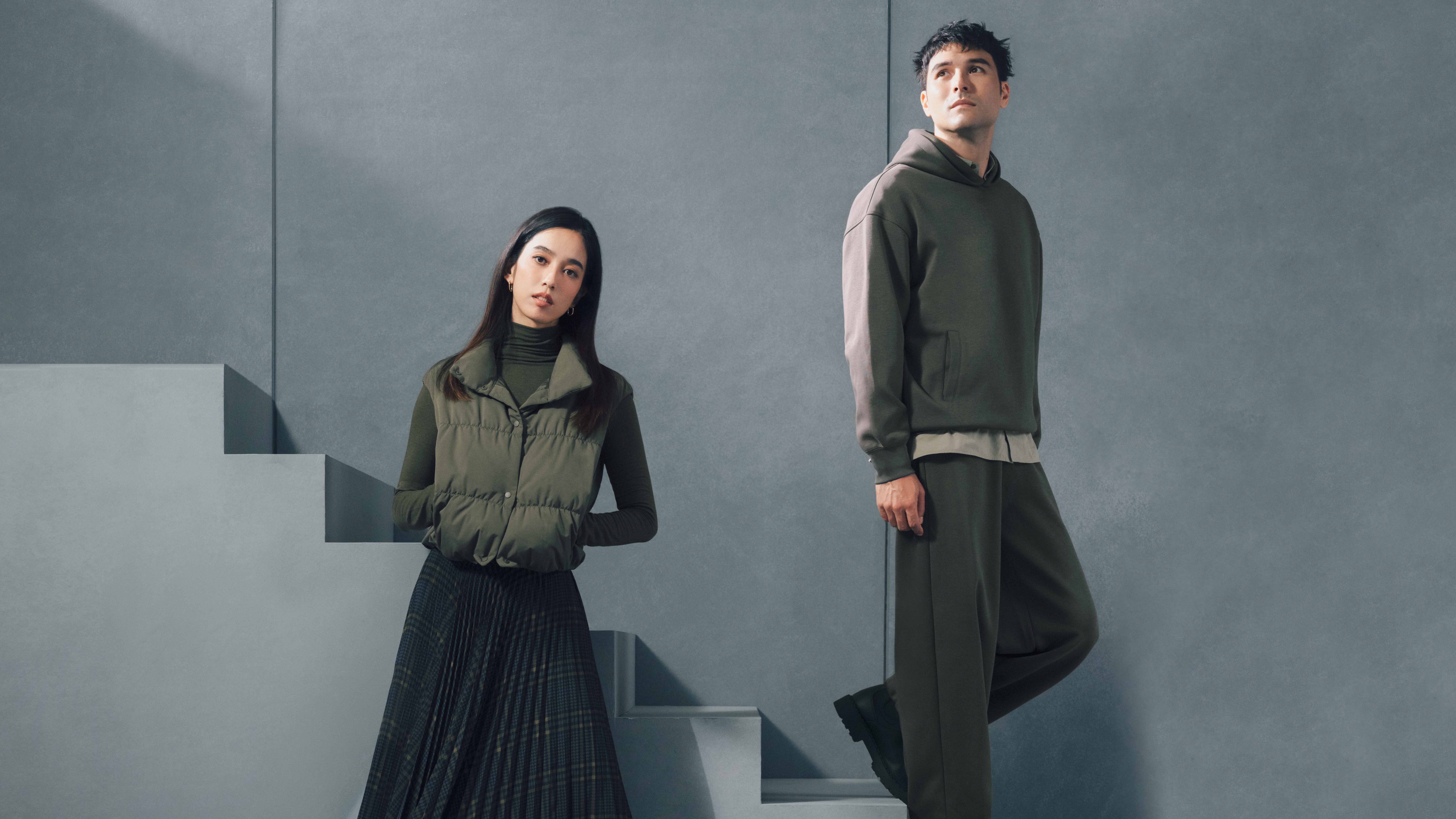 UNIQLO : C 2024秋冬系列即將重磅登場！實力派大勢演員鳳小岳與陳庭妮展現簡約優雅都會時尚