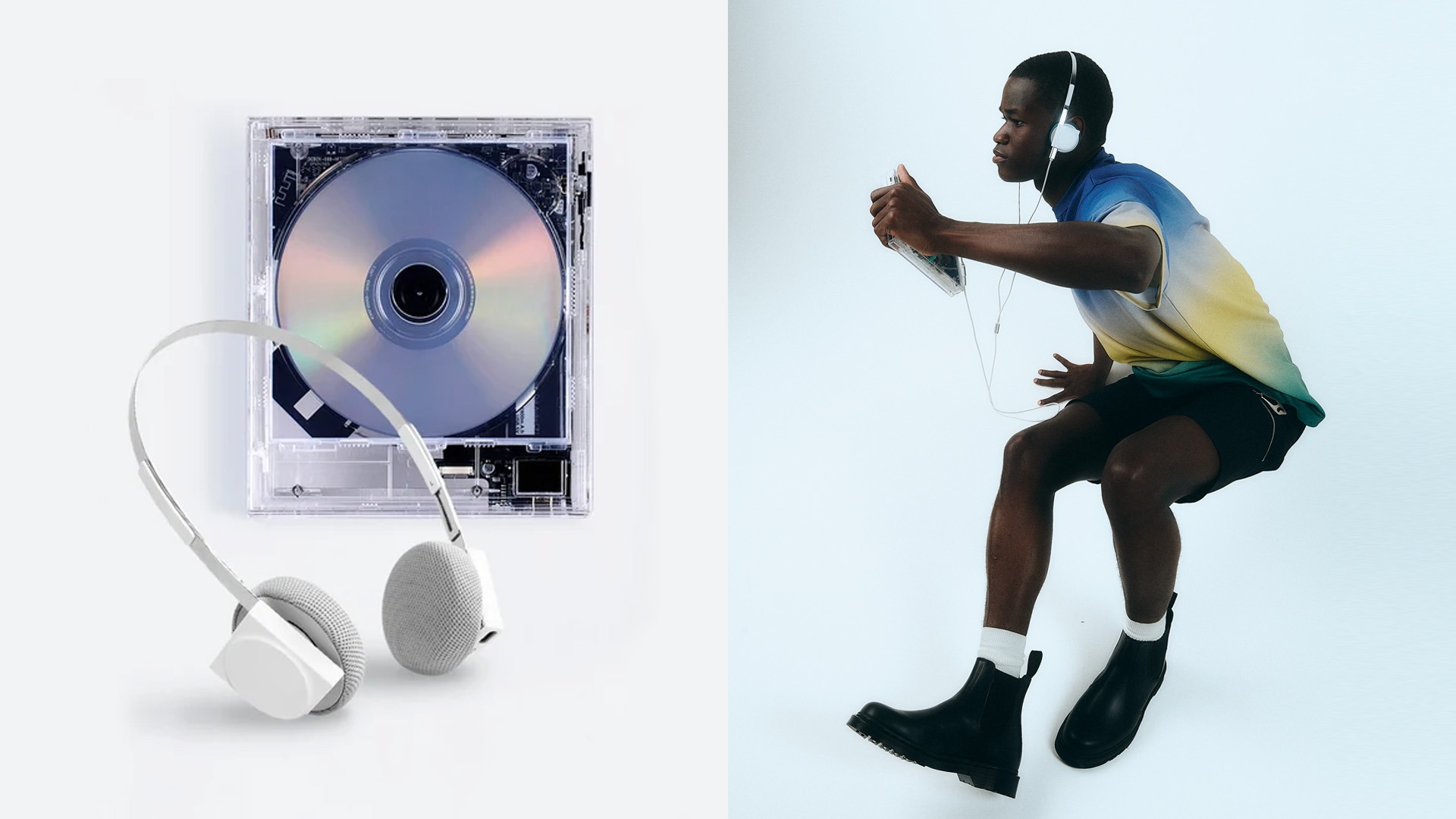 音樂融入風格：日本km5再度來台！極簡設計「Hp1」貼耳耳機＋粉絲敲碗BEAMS聯名透明CD機「Cp1」同步登台・線下座談會來就抽