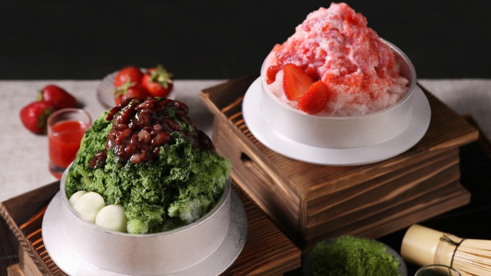日本釜飯名店「黑十」夏季限定刨冰！宇治金時、草莓煉乳裝進釜中