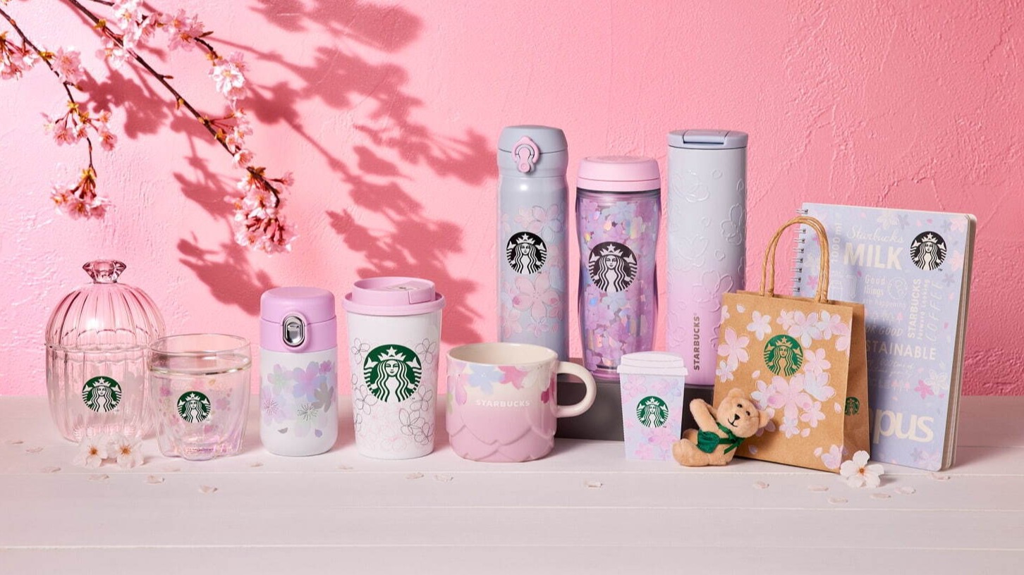 2022年日本星巴克櫻花季商品預告來囉！第一彈2月15日開跑，Sense of SAKURA Beauty 等你來收集