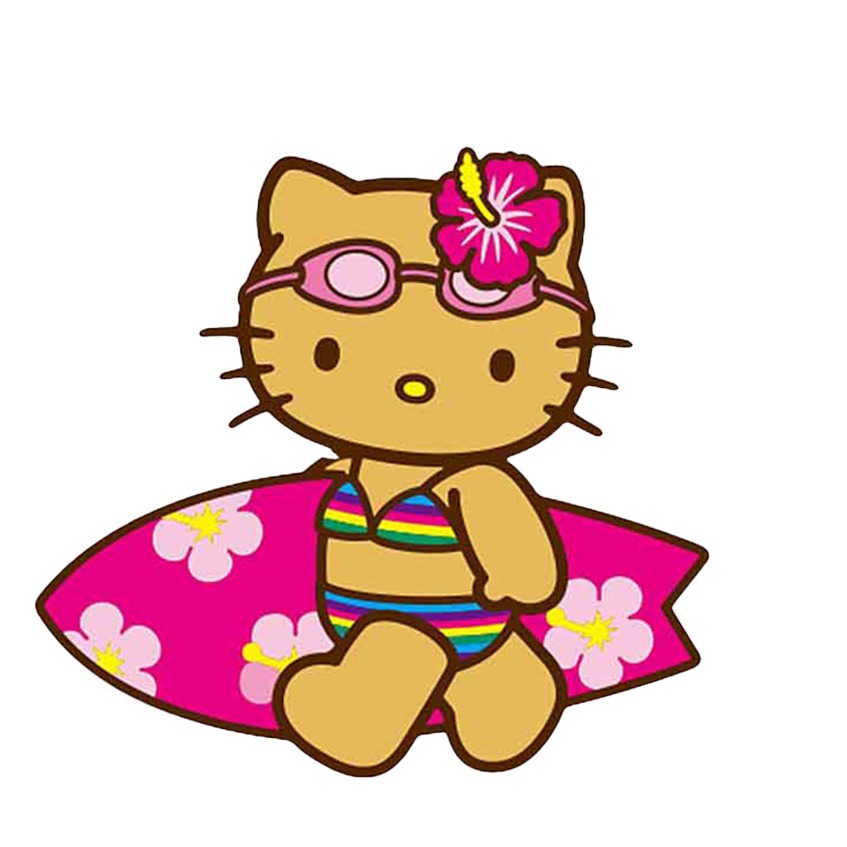 曬黑的Hello Kitty現正流行中？今夏一定要擁有，日曬黑皮Kitty系列周邊等你來收藏！