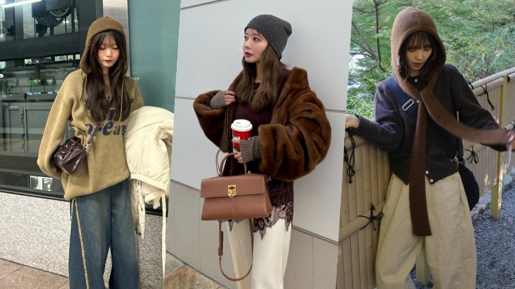 外出懶得整理頭髮？一頂「毛帽」搞定冬季日系印象