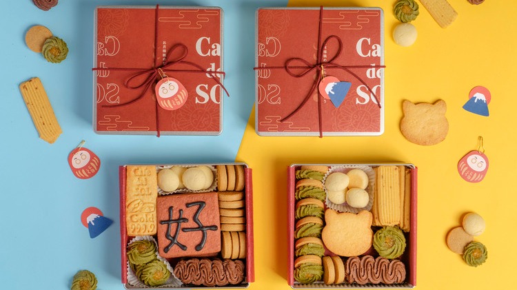 可愛達摩、招財貓化身中秋禮盒！福岡人氣鬆餅Café del SOL中秋餅乾禮盒