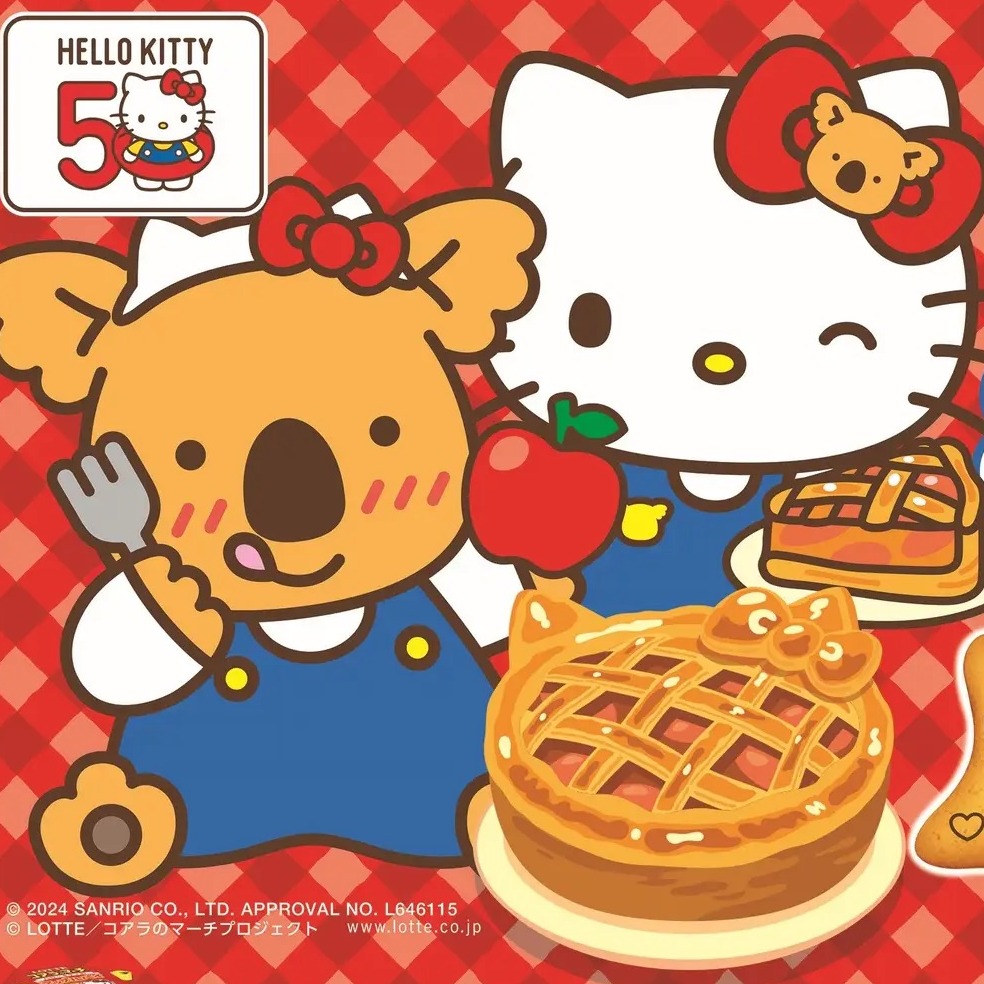 40週年樂天小熊與50週年Hello Kitty首度合作 夢幻聯動！