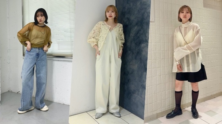 以「透膚單品」打造透明感穿搭！4款單品混搭技巧不可錯過