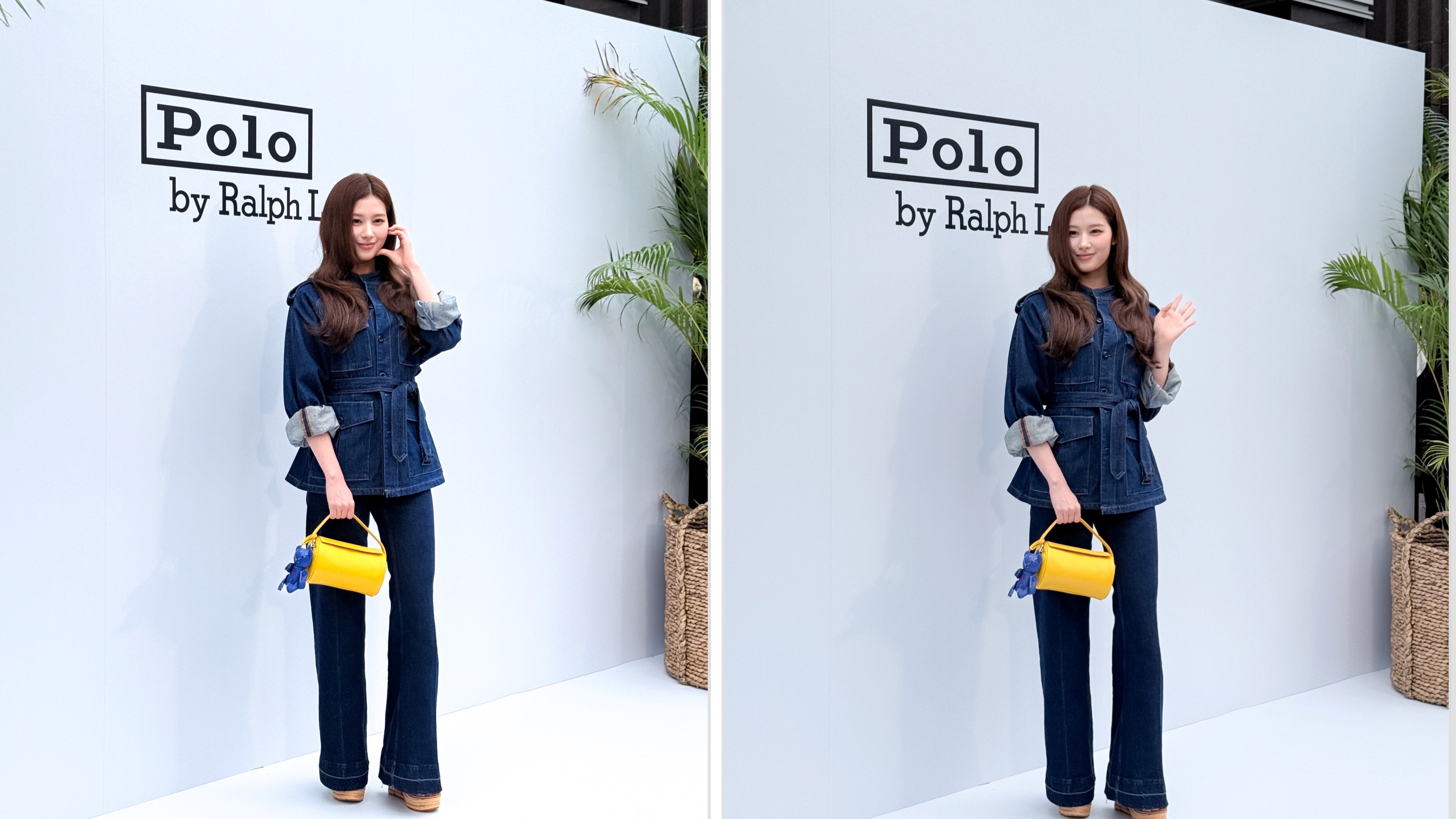 TWICE Sana演唱會後沒走！在台北101展現日式優雅休閒風，這顆Polo「檸檬黃桶包＋小熊吊飾」可愛爆擊