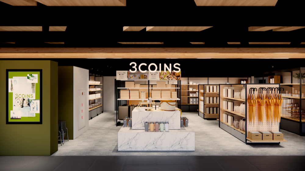 台灣人赴日必逛！超人氣質感生活雜貨品牌 3COINS  首門市8月正式插旗西門町商圈