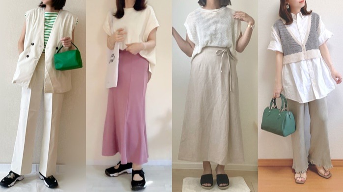 日系輕熟女的思夢樂夏日穿搭示範，新手也能輕鬆駕馭！