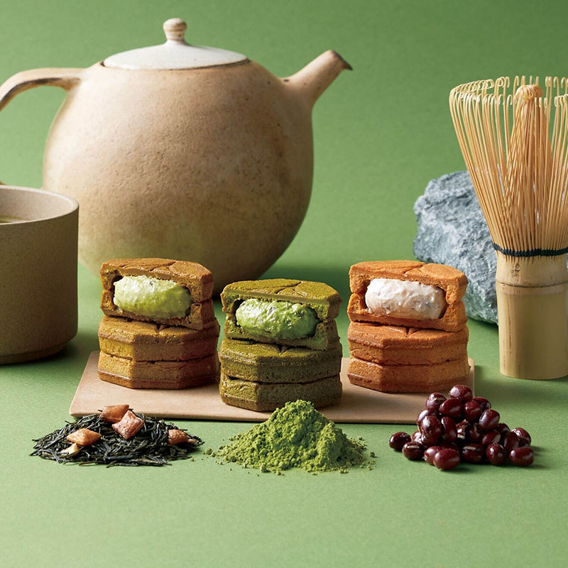 八 by PRESS BUTTER SAND 推出新產品！三種茶與奶油夾心的神組合出新感覺和風洋菓子