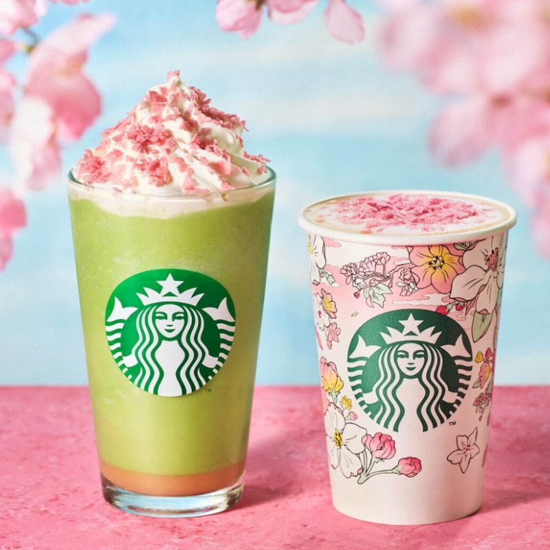 日本星巴克櫻花季限定飲品與櫻花杯第二彈搶先看，3 月 1 日線上先行販售！