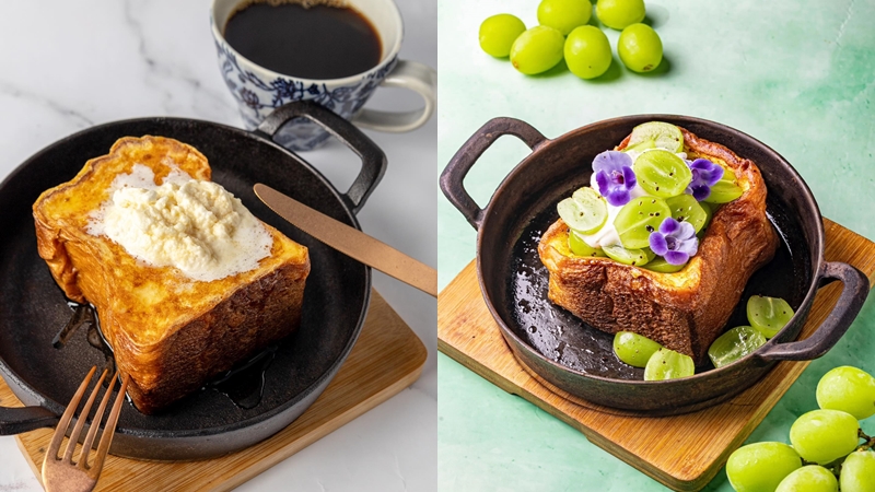 【爆紅名店】麝香葡萄 ×超厚法式吐司太豪華！2024年9月話題好店推薦5選