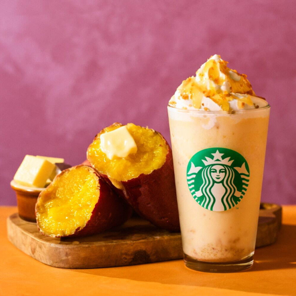 蕃薯與南瓜登場！日本星巴克為豐收的秋季推出第一彈新品飲料