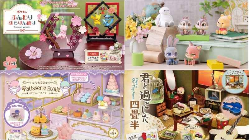 【盒玩速報】日本12月最新盒玩！和風寶可夢、迪士尼坐娃、三麗鷗雙子星給你新年好運