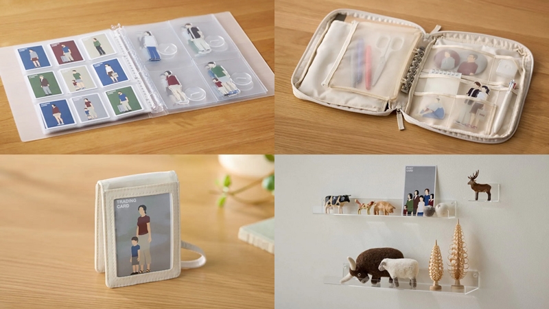 日本無印良品推出追星收納雜貨！輕鬆收納與展示自推小卡立牌徽章，連娃包都有