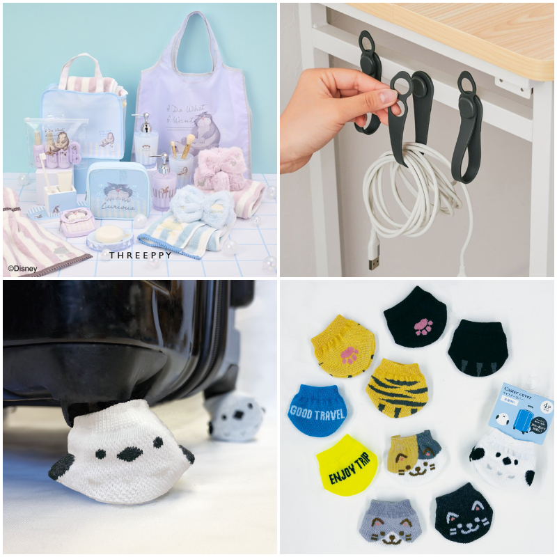 日本最新生活雜貨新品推薦！超可愛山雀幫你保護行李輪子