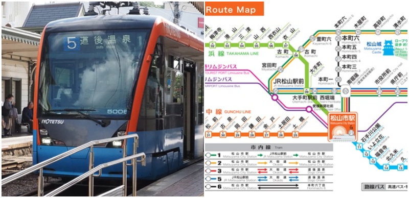 日本愛媛縣松山電車懶人包！市內、郊外景點全部玩一遍