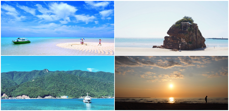 日本夏天去哪玩水？10座夢幻海灘，透明海波、白沙夕陽、秘境無人島等絕美海景快收藏