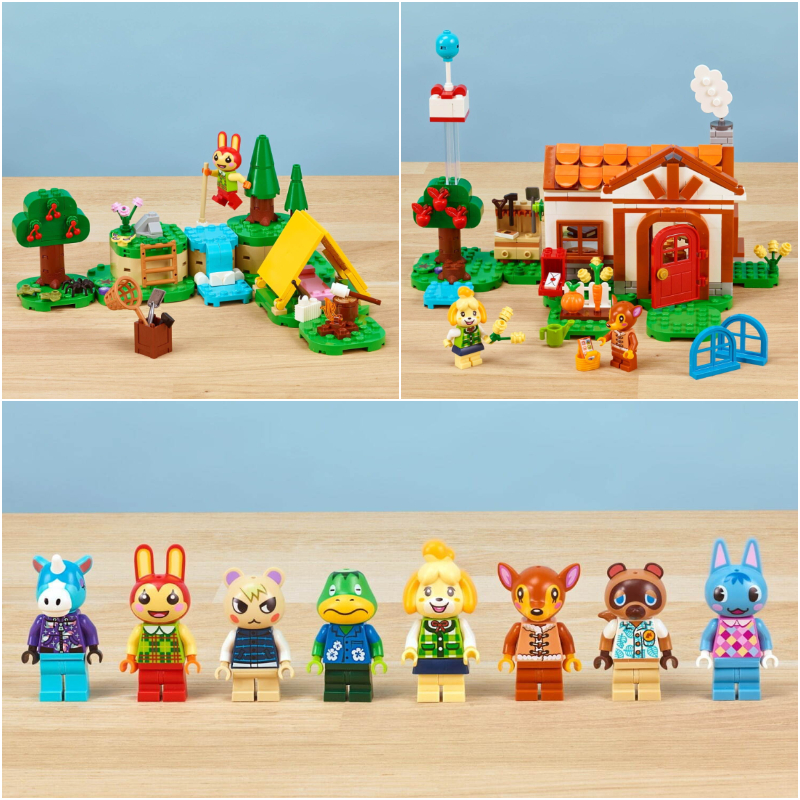 動物森友會再度集合啦！Nintendo 將與 LEGO 聯名推出經典場景與動物角色