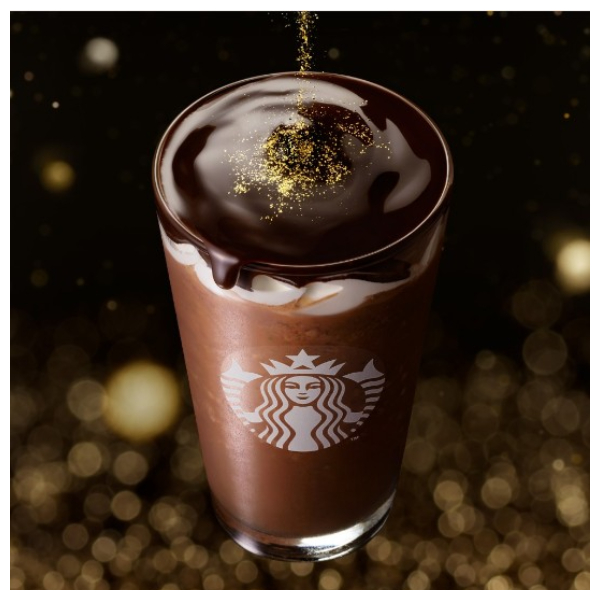 金光閃閃歐培拉星冰樂甜蜜登場，日本星巴克情人節巧克力系列第二彈來囉！