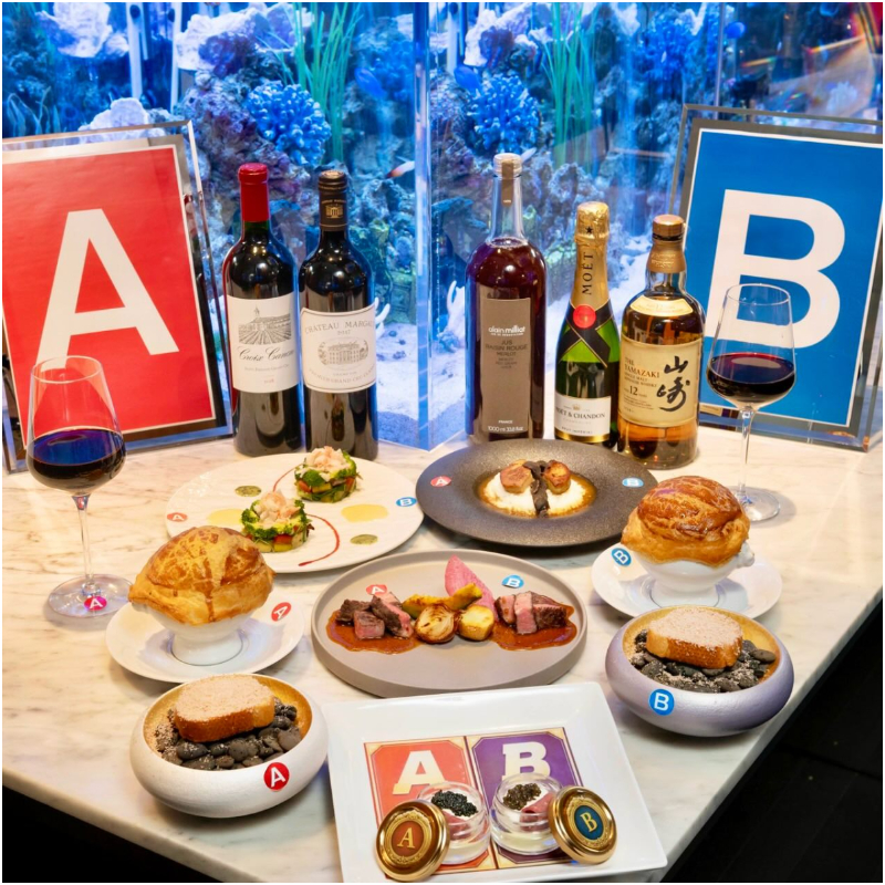 你吃得出哪個是高級貨嗎？日本東京期間限定的「一流美食家品鑑中套餐」