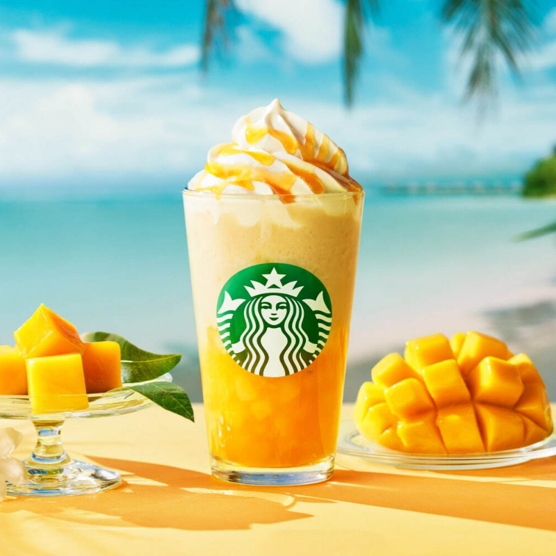 日本星巴克夏季飲品＆商品第二彈，用芒果與茉莉花茶帶給你透心涼！