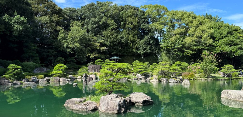 大濠公園必去景點！到「日本庭園」體驗日本園藝之美