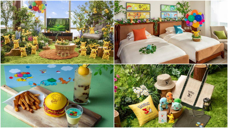 日本東京君悅飯店推出「寶可夢主題住宿房」！超過30隻皮卡丘陪你入住超高級總統套房