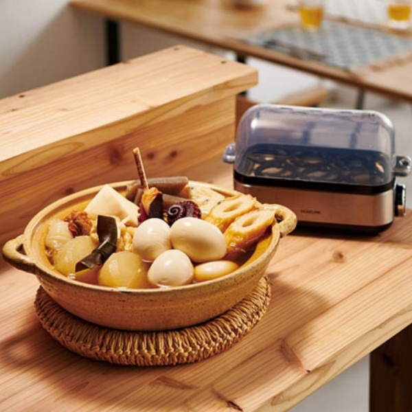 愛蛋族必備日本話題廚房小家電「小泉成器蒸蛋器」 手再殘都能輕鬆煮出完美半熟蛋溫泉蛋！