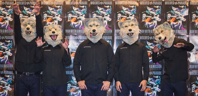 狼人樂團 MAN WITH A MISSION 高喊「台北多蝦！」 許願喝台啤 睽違五年嗨翻 Zepp New Taipei