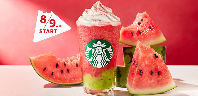 日本星巴克夏日計畫第三彈「GABURI 西瓜星冰樂」清涼登場！
