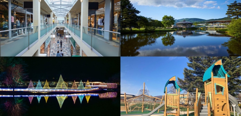 輕井澤王子購物廣場：邂逅自然，奢華購物之旅