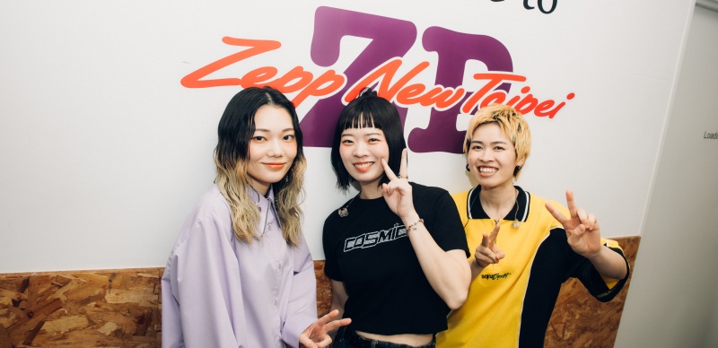 日本樂團「SHISHAMO」盛夏熱情開唱！睽違6年回台千名歌迷嗨爆Zepp