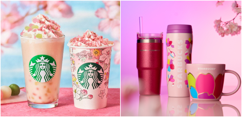 日本星巴克櫻花季限定飲品與商品第一彈情報解禁，日本櫻花季即將上線！