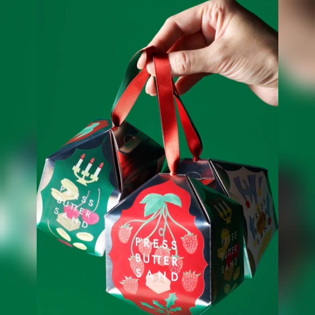 PRESS BUTTER SAND 限定耶誕包裝&龍年禮盒限量登場！