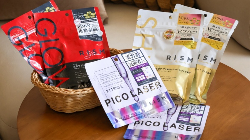 日本最強RISM面膜新升級!「GLOW」讓肌膚重獲新生、「PICO LASER」美容微針集中保養