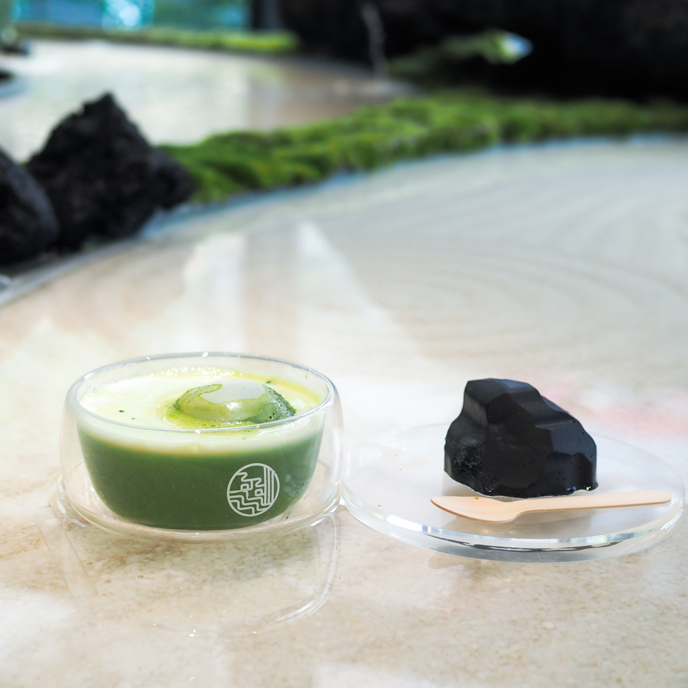 漂在水上的日式甜點！東京流水咖啡廳「RURU SHIBUYA」，在澀谷也能感受日式庭園的清幽