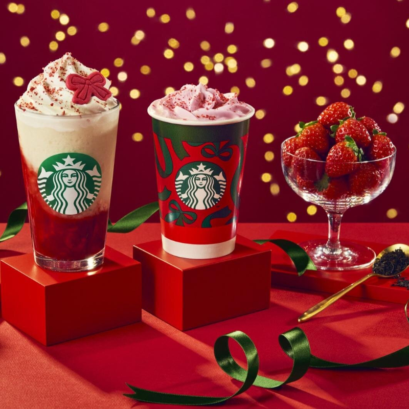 日本星巴克聖誕季商品開跑，第一彈用聖誕經典薑餅人進入歡慶氣氛