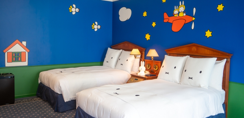 入住豪斯登堡最可愛飯店！阿姆斯特丹飯店「Miffy主題客房」開箱