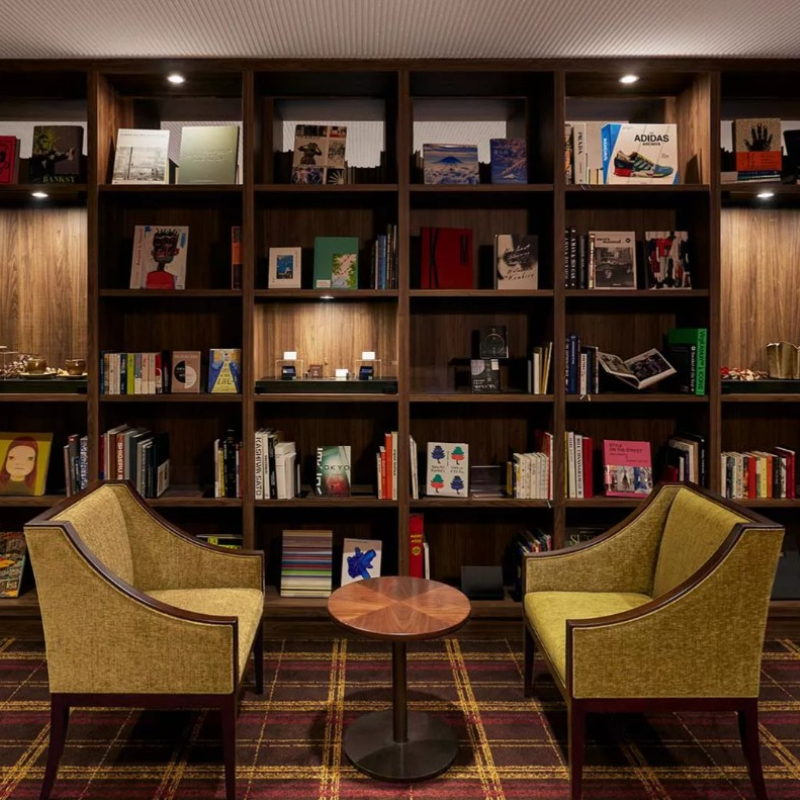 愛書者的夢幻天堂「芝公園飯店」,下次東京旅遊就選他吧!