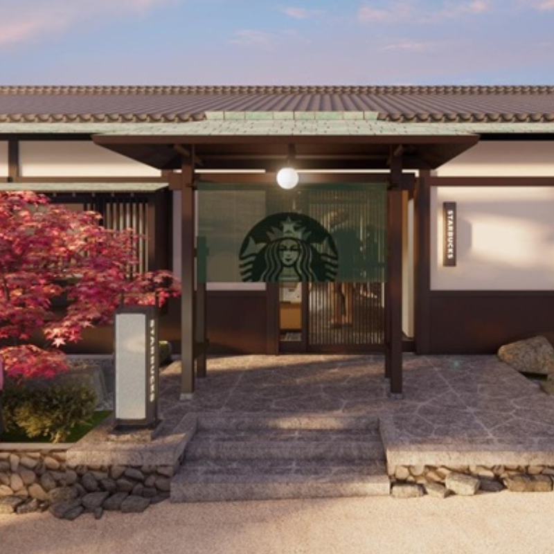 第一家開在日本國家指定名勝的星巴克！京都円山公園超美概念店3月30日開幕